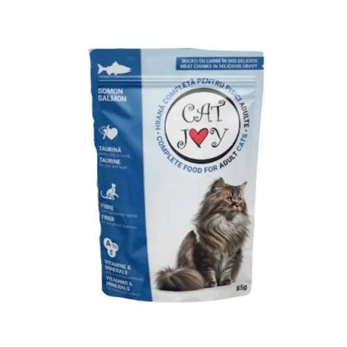 Cat Joy macskaeledel 85g lazac ízű pouch