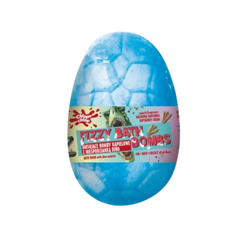 Chlapu Chlap fürdőbomba 140g Szikrázó dinoszaurusz tojás Rágó ill.