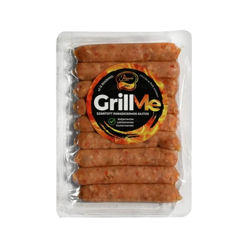 GrillMe grillkolbász 240g paradicsom-sajtos