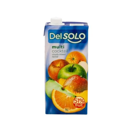 Del Solo1l Multivitamin gyümölcsital 51%-os