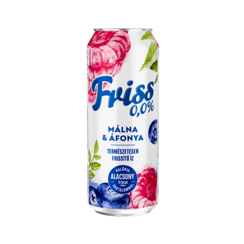 Friss 0,0% Málna-áfonya 0,5l DRS