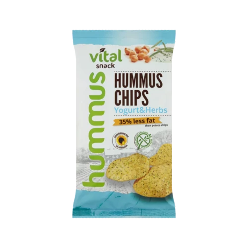 GS 2 Vital Humusz chips joghurt-zöldfűszeres 65g