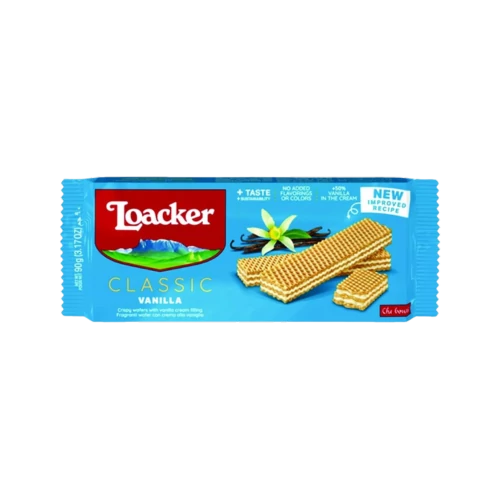 Loacker Classic vaníliás 90g