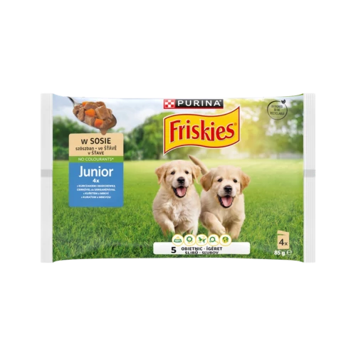 Friskies Jun.Kutyael.csir-ré 4x85g
