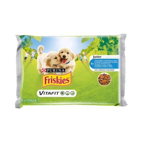 Friskies Jun.Kutyael.csir-bor 4x85g