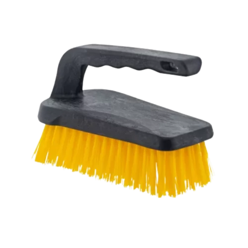 Fogantyús súrolókefe sárga (B642)
