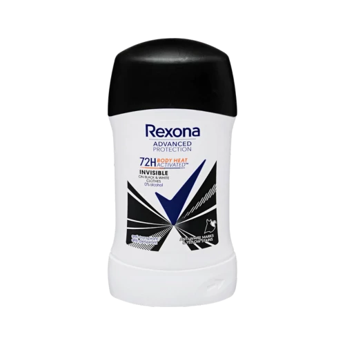 Rexona deo stift 50ml Invisible Black&White 72H