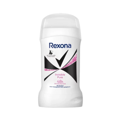 Rexona deo stift 50ml Invisible Pure