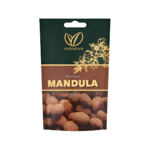 Real Nature tejcsokis-fahéjas mandula 75g