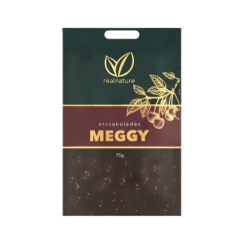 Real Nature étcsokis meggy 75g