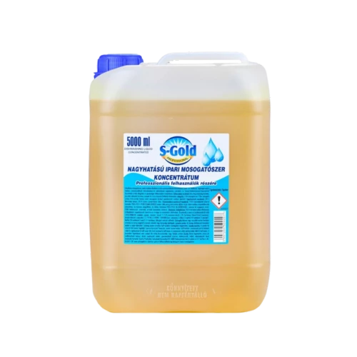 S-GOLD ipari mosogatószer koncentrátum 5l