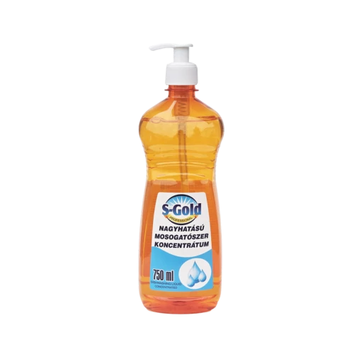 S-GOLD ipari mosogatószer koncentrátum 750ml pumpás
