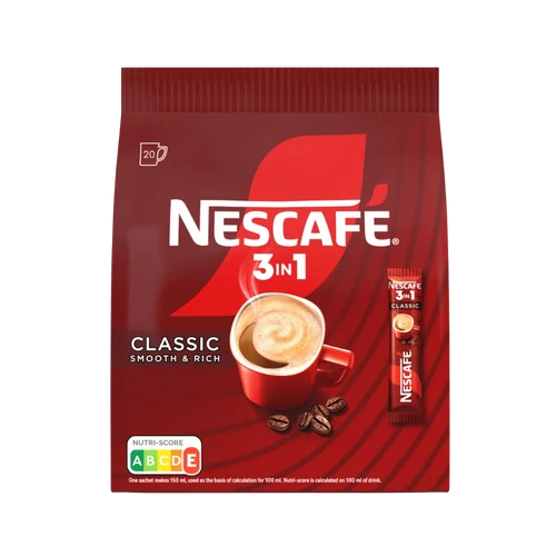 Nescafé 3in1 Classic nagy tasakos 20x16,5g