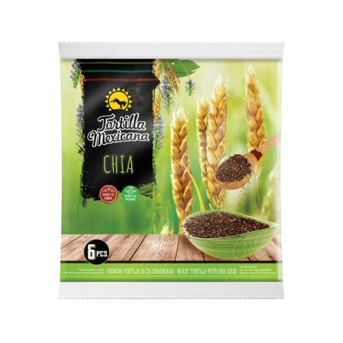 Tortilla Mexicana Chia 390g