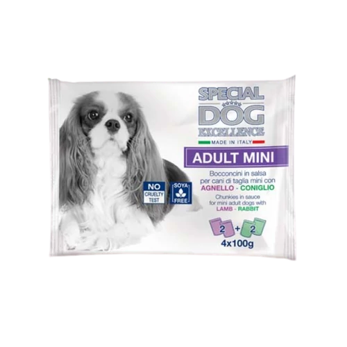 Special Dog Excellence 4x100g bárány/nyúl pástétom