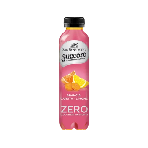 San Benedetto 0,4l Succoso Zero Orange-Carrot-Lemon DRS