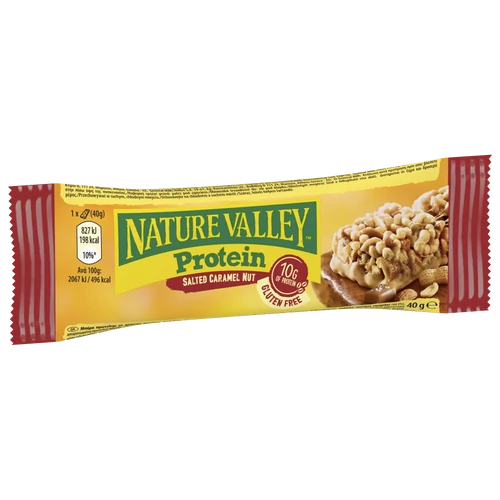 Nature Valley fehérjeszelet 40g mogyoró-sós karamell