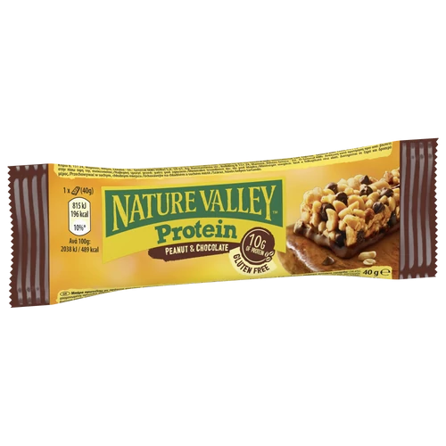 Nature Valley fehérjeszelet 40g mogyoró-csokoládé