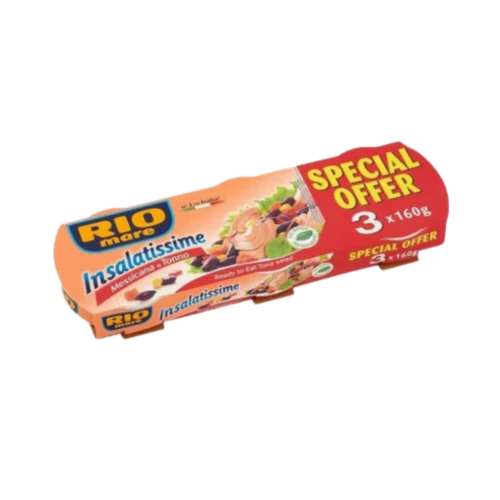 Rio Mare Insalatissime tonhalsaláta mexikói 3x160g