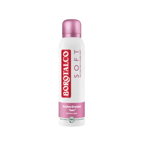 Borotalco deo spray 150ml Soft talc&amp;pink Flovers