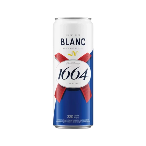 Kronenbourg 1664 Blanc 0,5l dobozos sör DRS (5%)