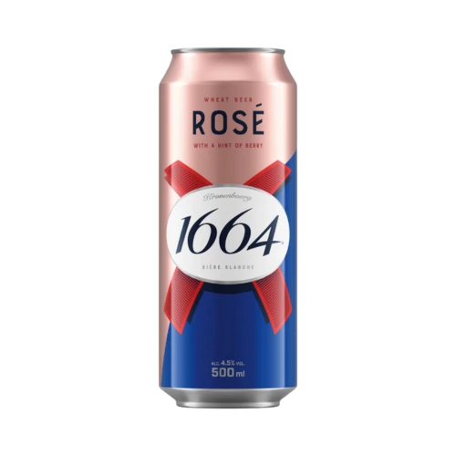 Kronenbourg 1664 Rosé 0,5l dobozos sör DRS (4,5%)