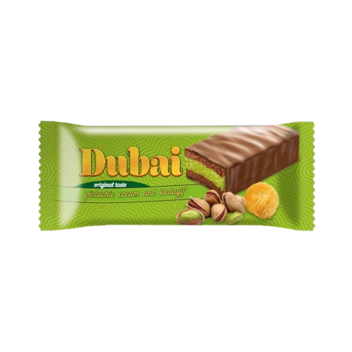 Dubai mártott kakaós piskóta szelet 60g (Gusto)