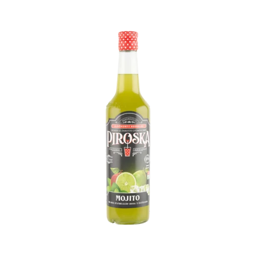 Piroska szörp 0,7l Lime-Menta cukorral és édesítőszerrel 50%