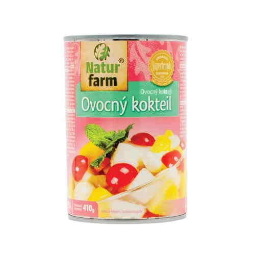 NaturFarm mediterrán gyümölcskoktél 410g