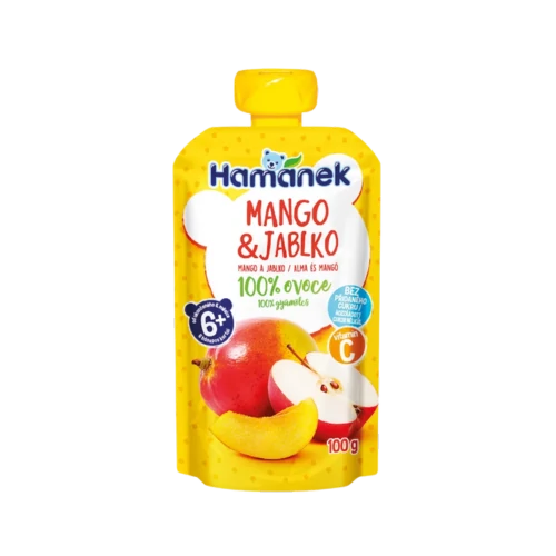 Hamánek desszert 100g tasakos, alma-mangó