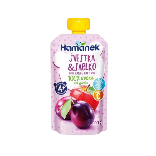 Hamánek desszert 100g tasakos, alma-szilva