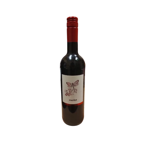 Szitakötő Merlot száraz vörösbor 0,75l