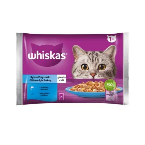 Whiskas 4x85g ALUpack Halas