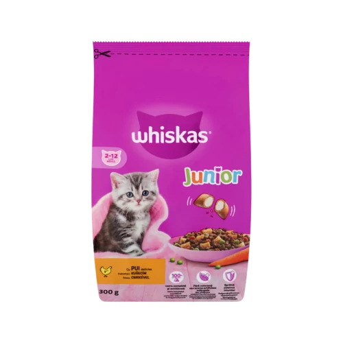 Whiskas 300g száraz eledel Junior