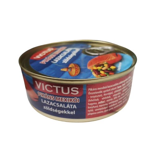 Victus mexikói lazacsaláta zöldségekkel 240g