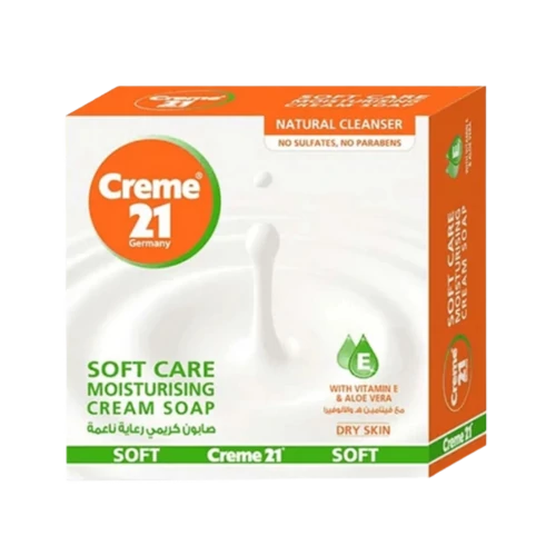 Creme21 Soft Care hidratáló szappan 125g
