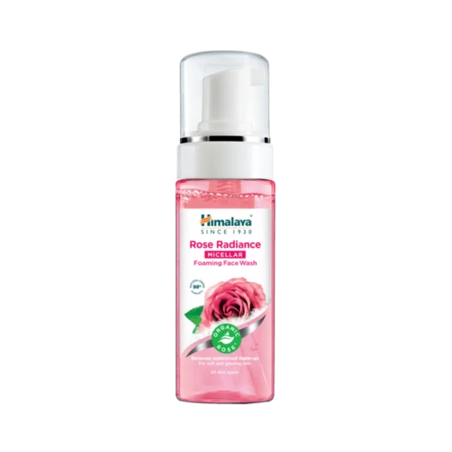 Himalaya Micellás habzó arclemosó bio rózsával 150ml