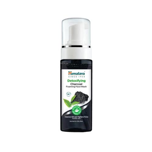 Himalaya Méregtelenítő habzó arclemosó aktív szénnel 150ml