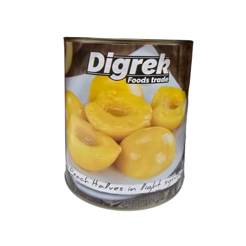 Digrek őszibarackbefőtt felezett 3050g