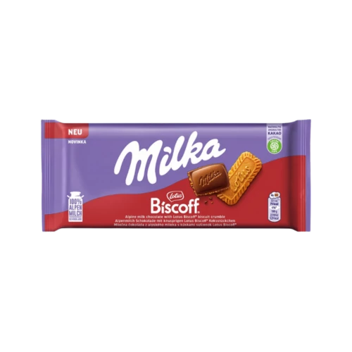 Milka 90g Biscoff