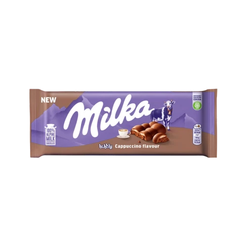 Milka 97g Bubbly Cappuccino