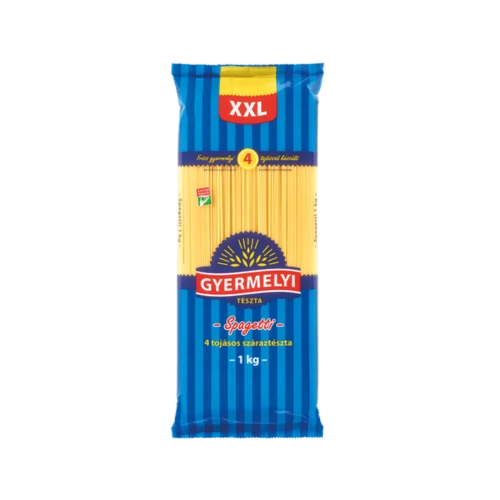 Gyermelyi tészta XXL spagetti 1kg 4 tojásos