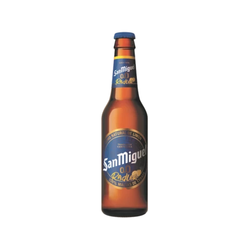 San Miguel Radler alkoholmentes üveges sör 0,33l DRS