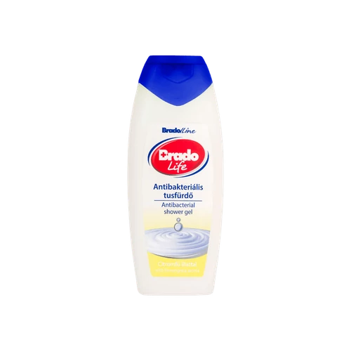 Bradolife antibakteriális tusfürdő 400ml citromfű