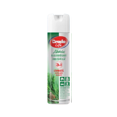 Bradolife felületfertőtlenítő és légfrissítő 300ml Fenyő