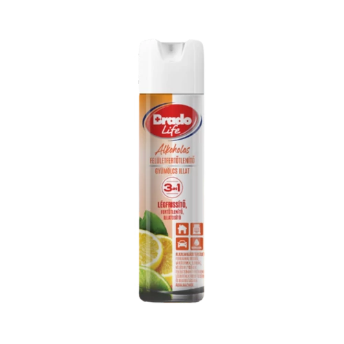 Bradolife felületfertőtlenítő és légfrissítő 300ml Gyümölcs