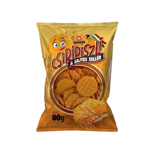 Csiripiszli A sajtos tallér 80g