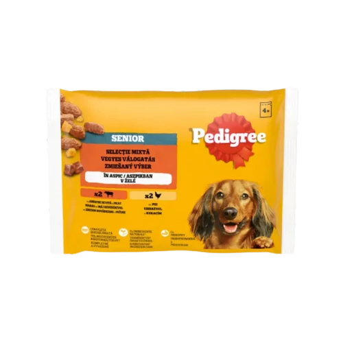 Pedigree 4x100g Alu Senior