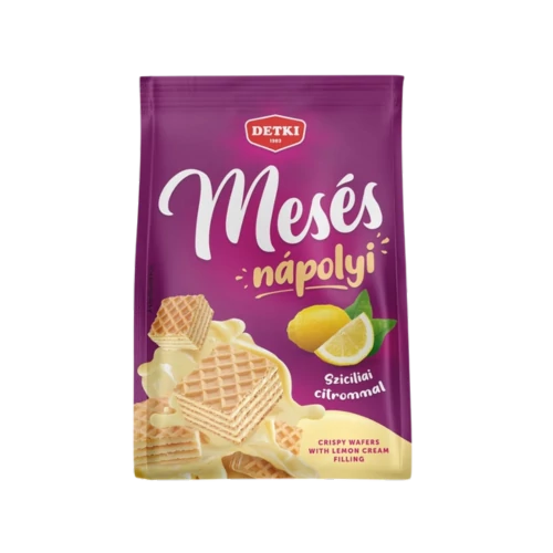 Detki Mesés nápolyi citromos krémmel 180g