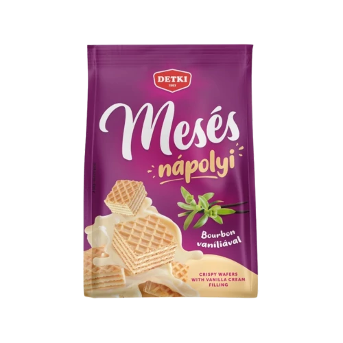 Detki Mesés nápolyi vanília krémmel 180g